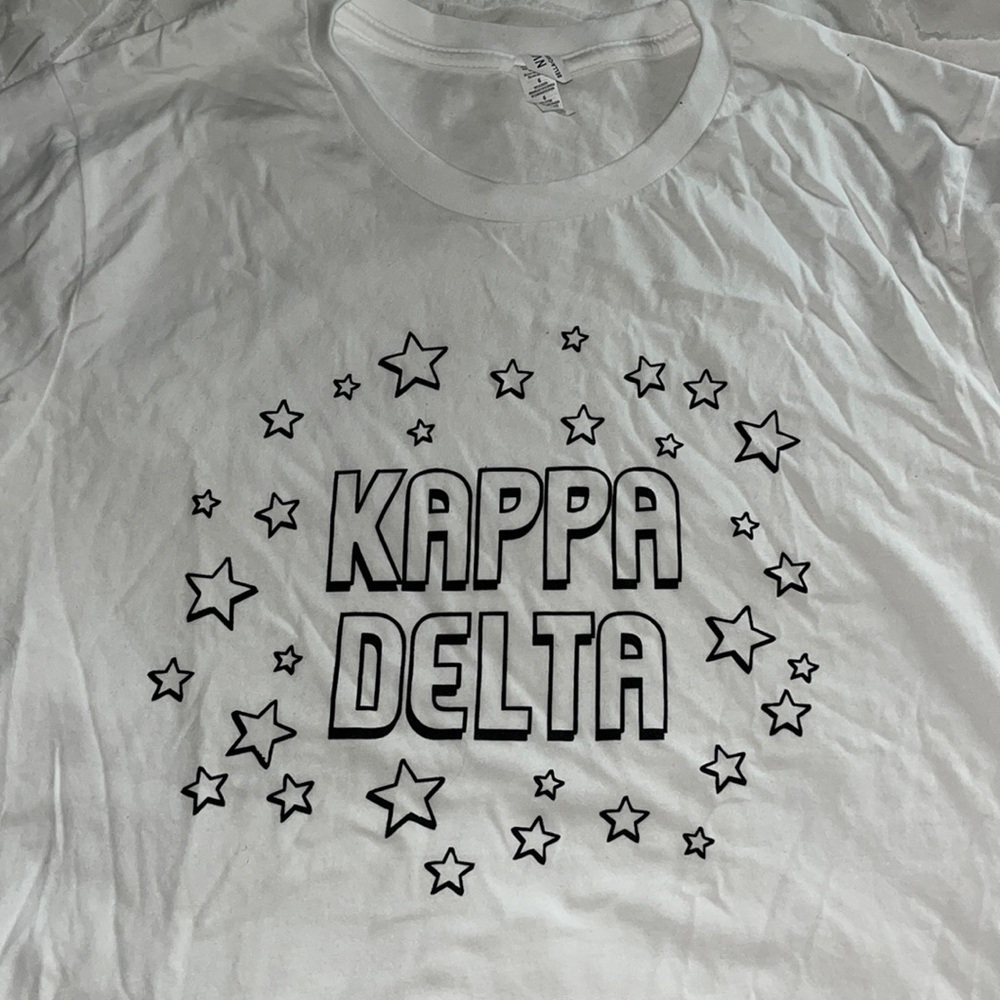 Kappa Delta White Star T-shirt